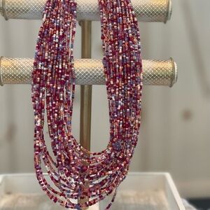Bogar Beaded Necklace Multicolor